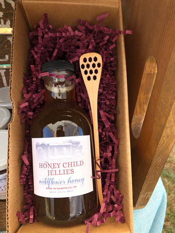 Wildflower Honey with dipper